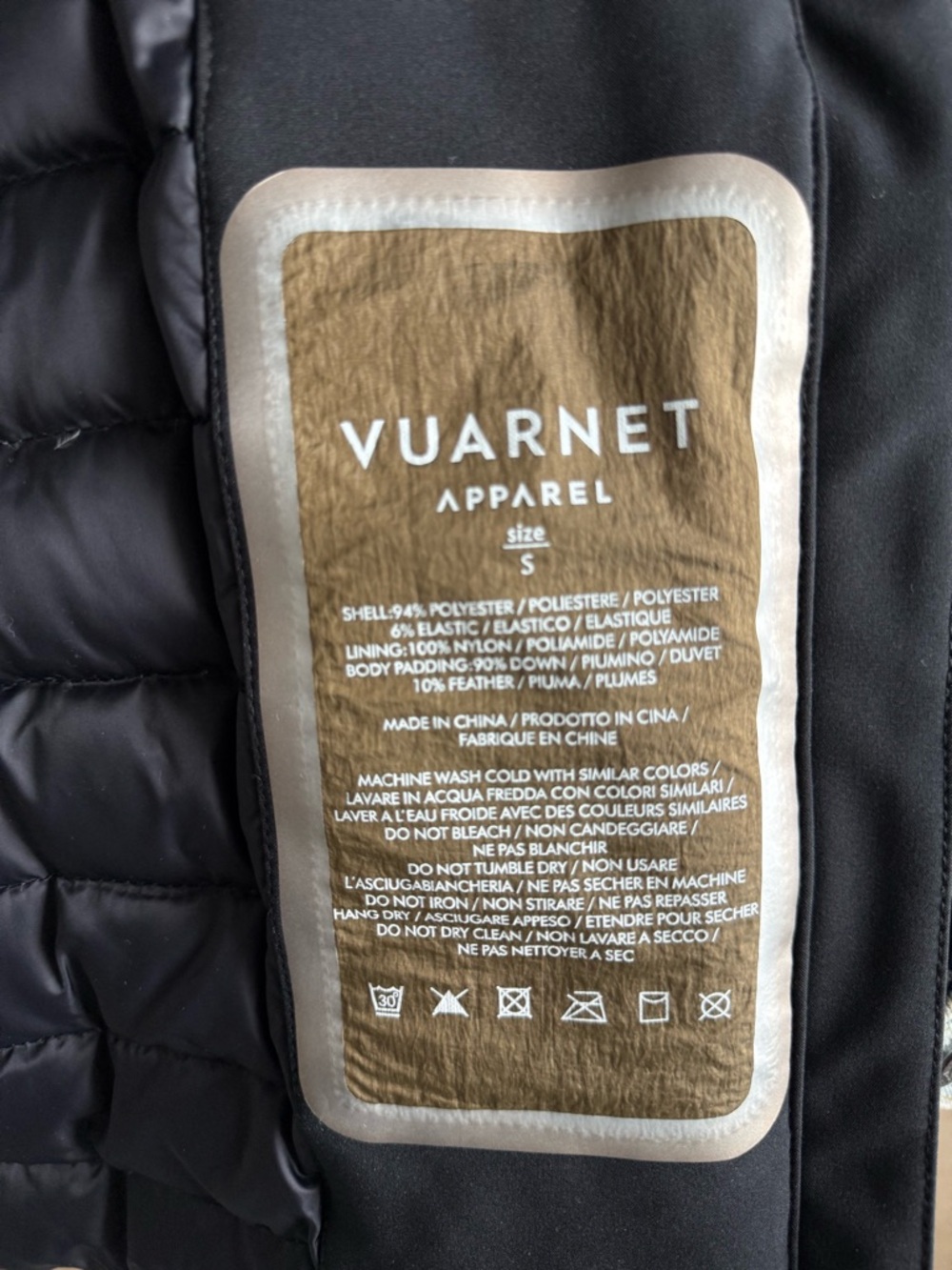 Vuarnet Women's Black Jacket - Picture 5 of 5